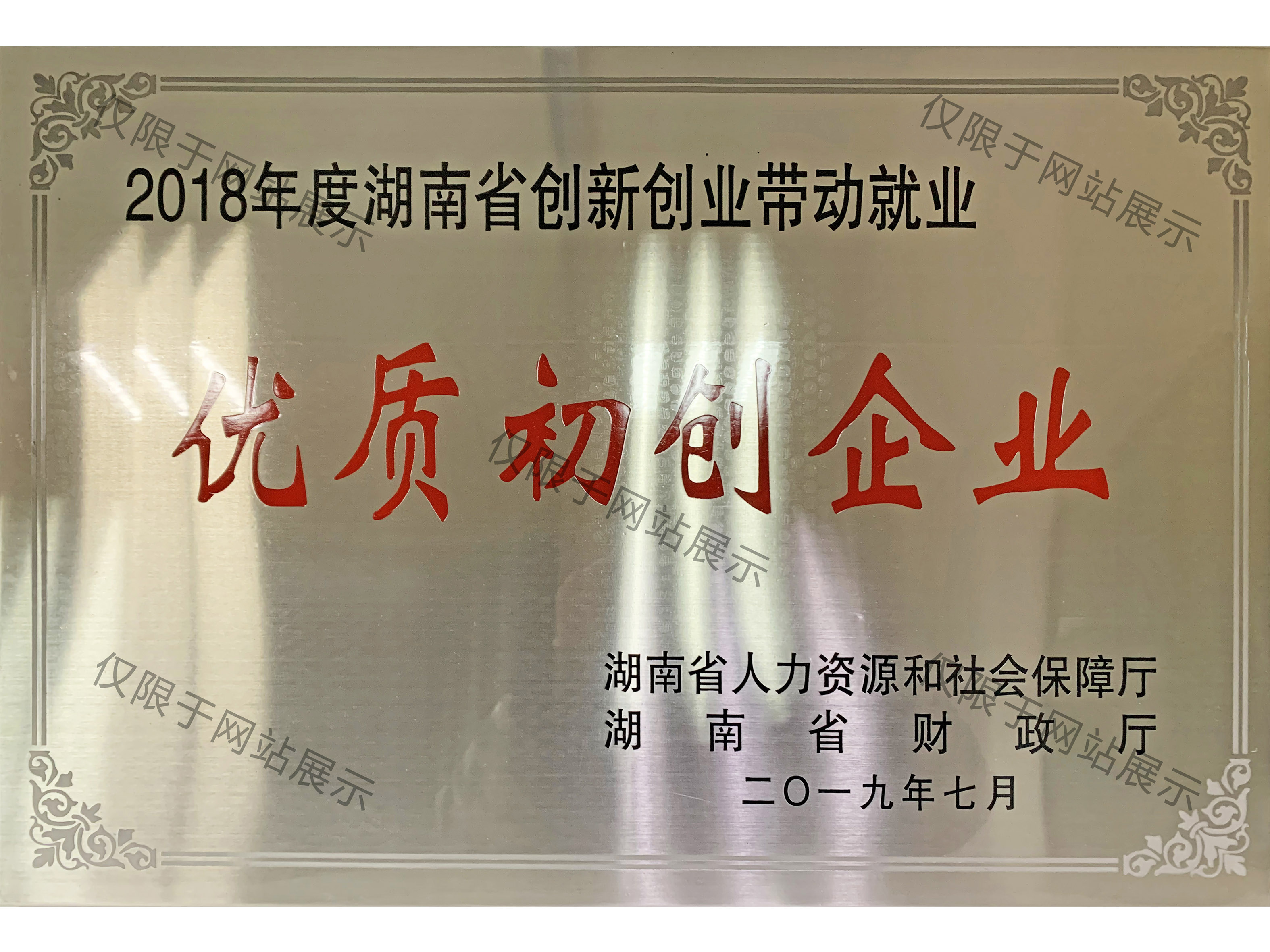 2018年湖南省優質初創企業